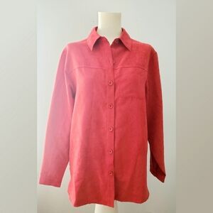 Studio Works Vintage Red Button Down Shirt